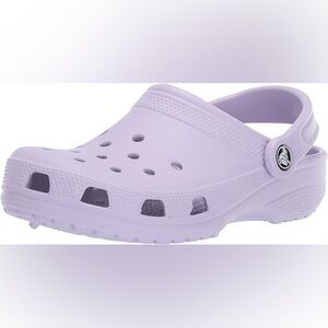 *NWT Unisex Lavender Adult Classic Crocs in Size 8 Men’s/ 10 Women’s